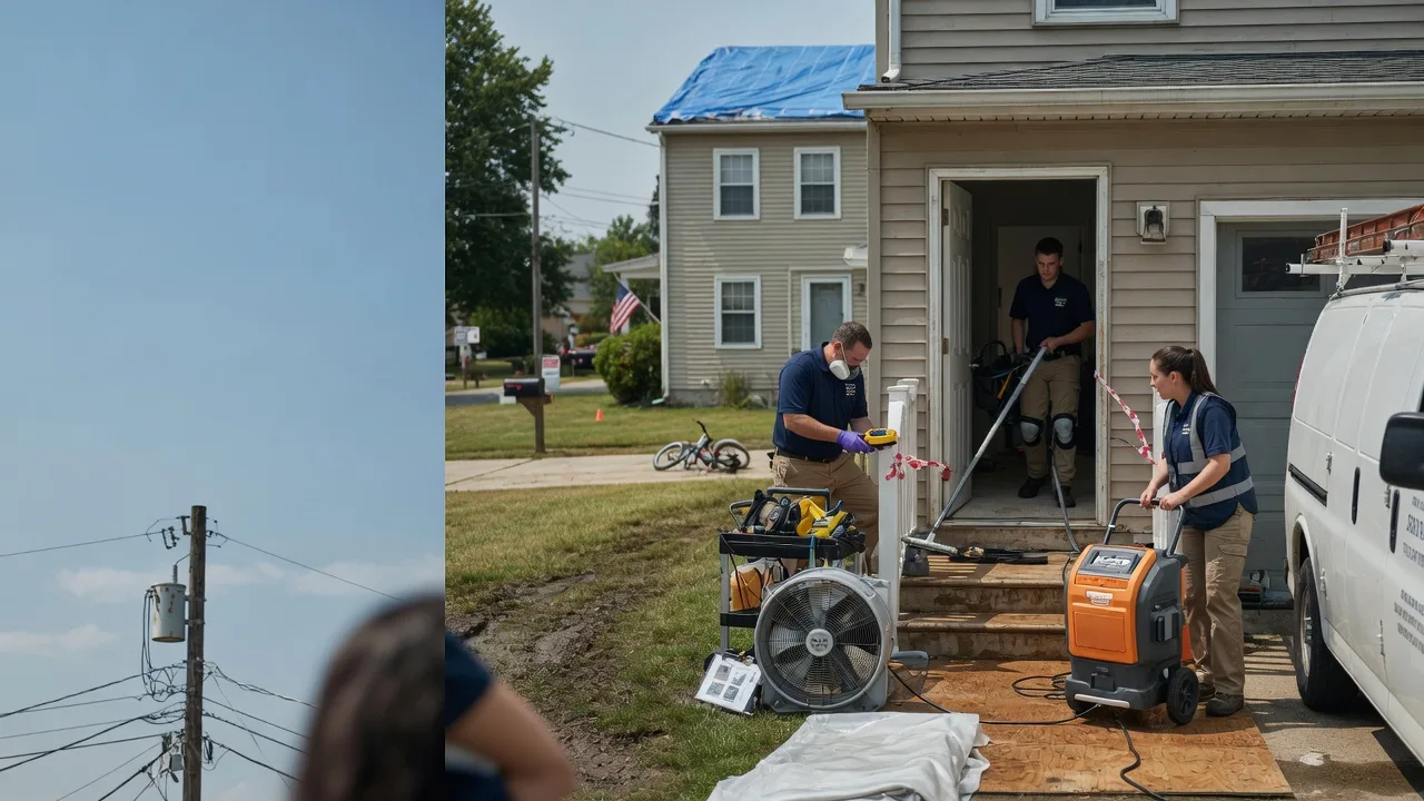 Water Damage Repair in Union Center, WI near me